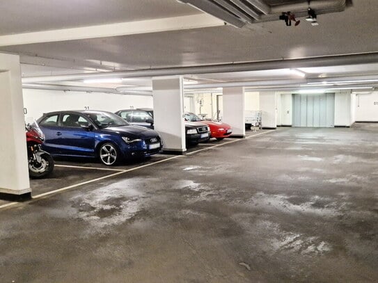 Stellplatz in moderner Tiefgarage mit nur 24 Plätzen