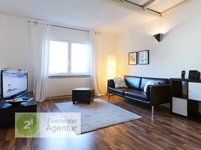 Modern möblierte 2-Zimmer-Wohnung inkl. Internet,
Düsseldorf-Flehe, Fleher Str.