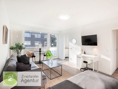 Modern möbliertes Apartment mit Balkon und WLAN,
Düsseldorf-Urdenbach, Arnold-Schönberg-Str.