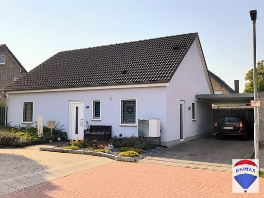 Neuwertiger Bungalow mit Satteldach und Ausbaureserve im Neubaugebiet von Kranenburg