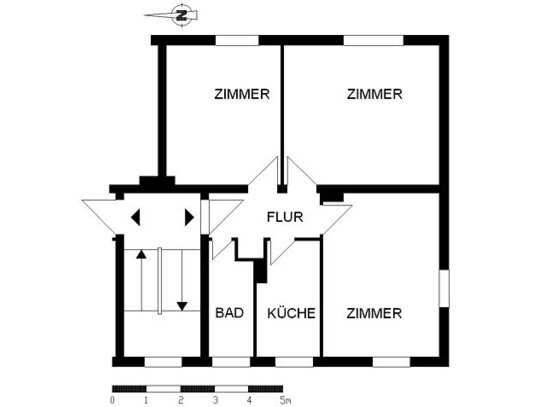 4-Zimmer-Wohnung in Remscheid Lennep