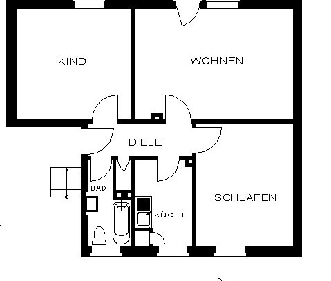 Demnächst frei! 3-Zimmer-Wohnung in Rheine Rheine