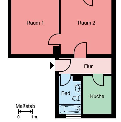 Stilvolle 2-Zimmer Wohnung in ruhiger Lage nähe Lendringsen