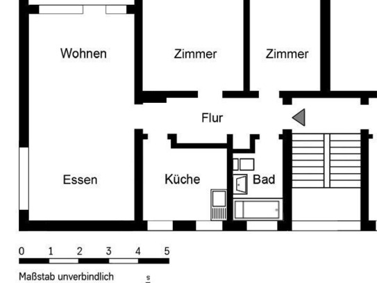 Demnächst frei! 3-Zimmer-Wohnung in Witten Annen