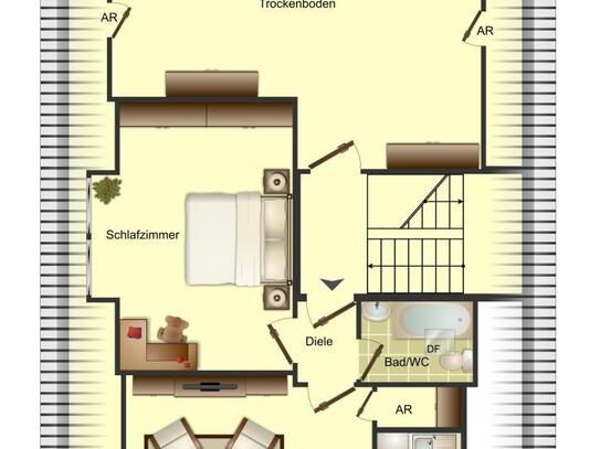 2-Zimmer-Wohnung in Kamen Mitte