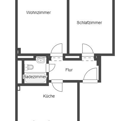 2-Zimmer-Wohnung in Dortmund Innenstadt-Nord