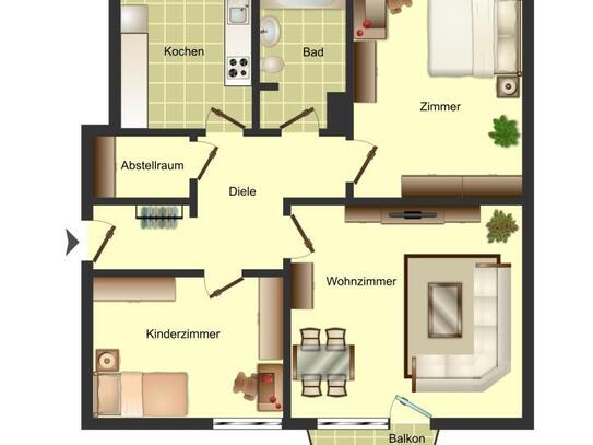 3-Zimmer-Wohnung in Unna Königsborn