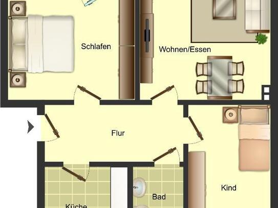 3-Zimmer-Wohnung in Oldenburg Oldenburg