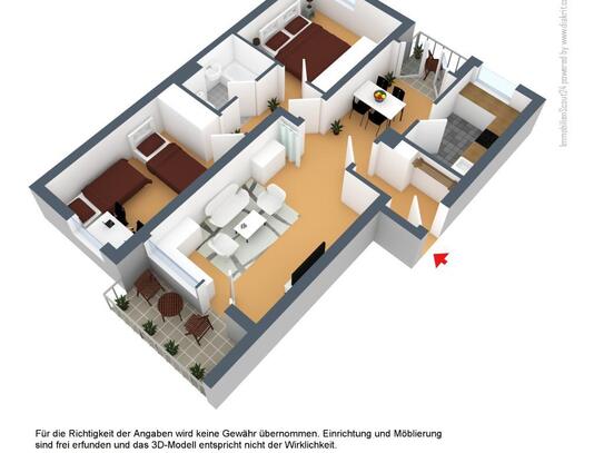 3 Zimmer-Wohnung in Solingen-Mitte