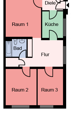 Demnächst frei! 5-Zimmer-Wohnung in Hagen Helfe