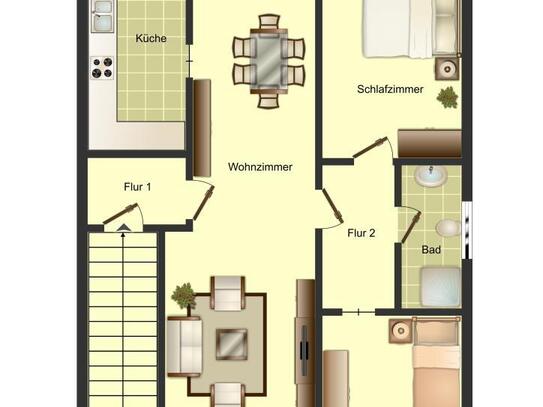 3 Zimmer-Wohnung in Solingen-Mitte