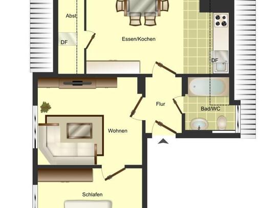 2-Zimmer-Wohnung in Herford Herford