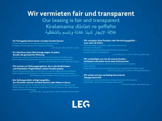 3,5 Zimmerwohnung ab 15.07.2025 nur mit WBS zu vermieten