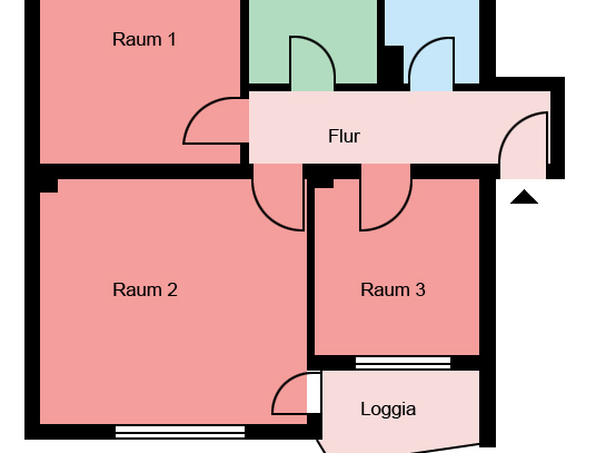 3-Zimmer-Wohnung in Lüdenscheid Worth-Honsel