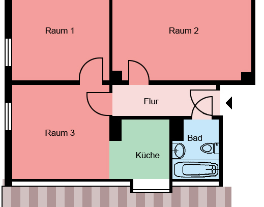 2-Zimmer-Wohnung in Soest