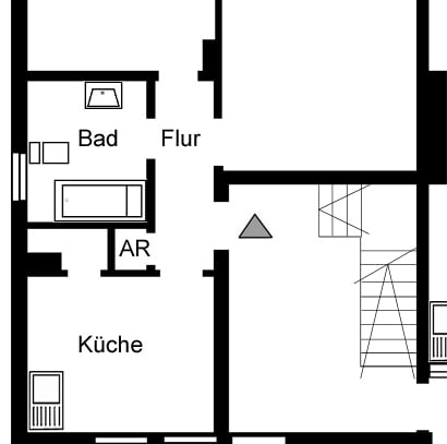 Demnächst frei! 2-Zimmer-Wohnung in Duisburg Dellviertel