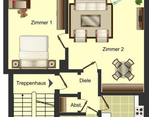 2-Zimmer-Wohnung in Bergkamen Rünthe