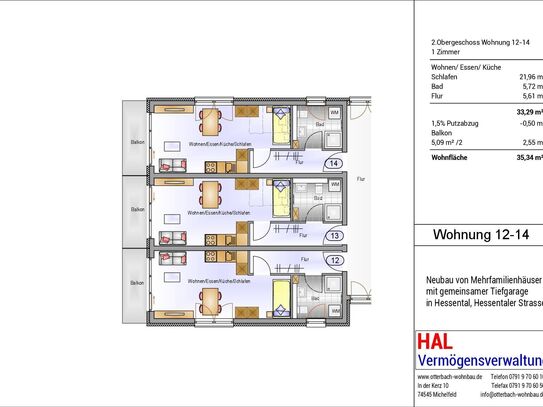 moderne 1-Zimmer-Wohnung in SHA Hessental