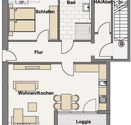 Neues Jahr, neue Wohnung! Attraktive 2-Zimmer-Mietwohnungen in Bielefeld nahe Obersee - GENO Immobilien GmbH