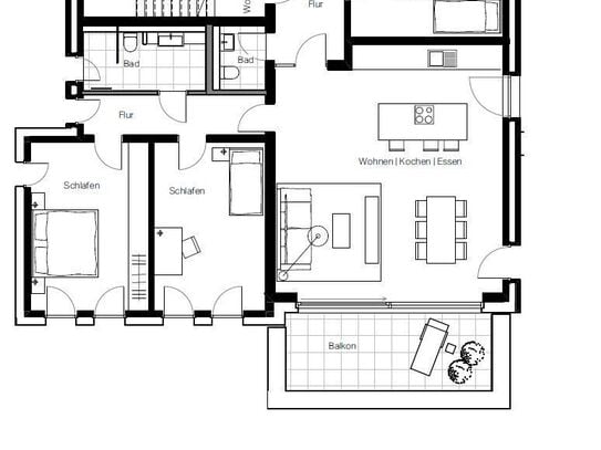 Exklusives Wohnen mit tollem Ausblick: Neubau-Mietwohnung in Bielefeld-Gadderbaum - GENO Immobilien GmbH