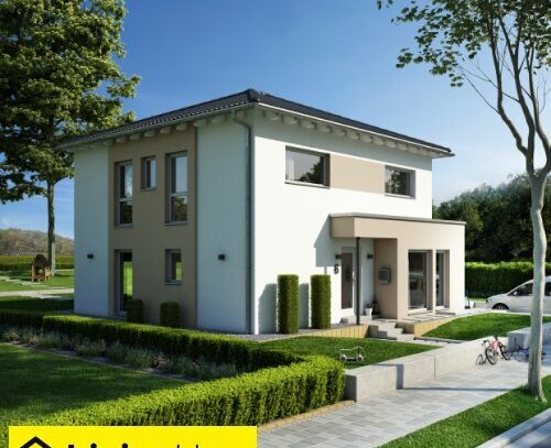 Familienhaus mit Energiepreisbremse, Homeoffice, 2 Kinderzimmer inklusive Baugrundstück