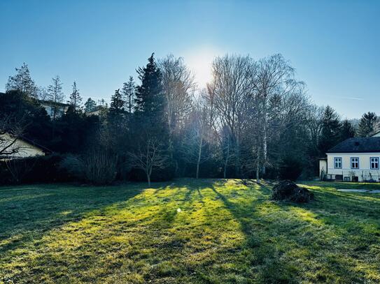 Ebener Baugrund im beliebten Kritzendorf