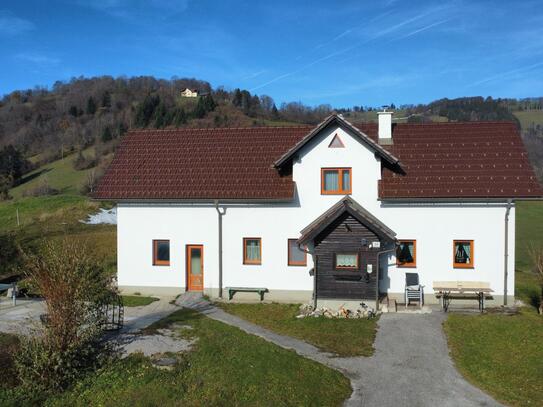 Traumhaftes Einfamilienhaus in Alleinlage mit Panoramablick über das Alpenvorland