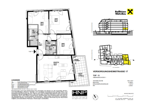 Quality Living im Stylischem Neubau im 13.Bezirk- alle Wohnungen mit Freiflächen