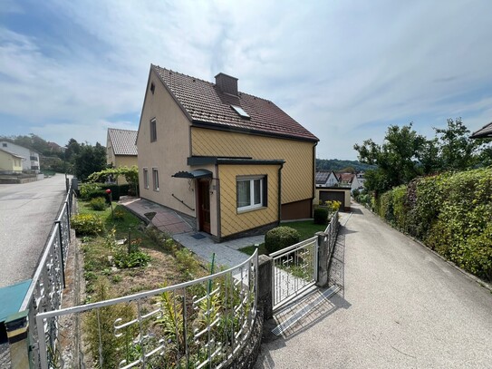 Liebenswertes Einfamilienhaus oberhalb des Donaualtarm in Wallsee