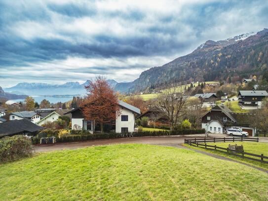 Großer Baugrund mit Berg- & Seeblick