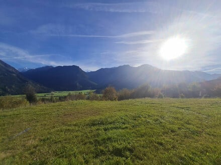 Aufgeschlossenes Grundstück in top Lage am Sonnenhang