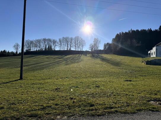 Sonniges Grundstück in ländlicher Umgebung - frei von Bauzwang