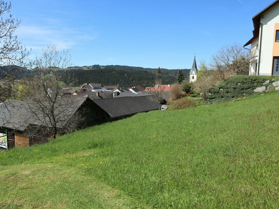 Sehr sonniger Baugrund in Siedlungslage