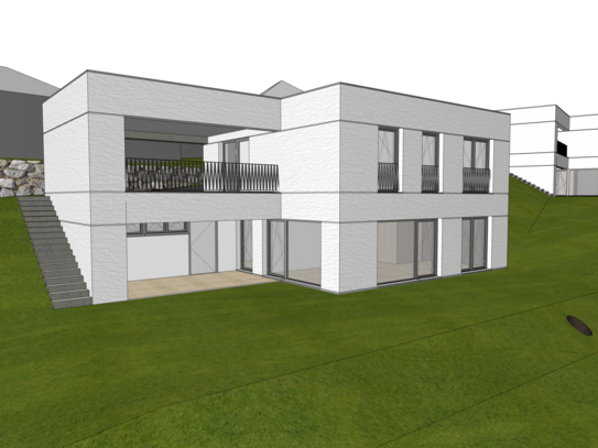 Modernes, energieeffizientes Wohnhaus in Siedlungslage im Zentrum