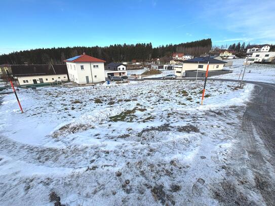 Baugrundstück in Siedlungslage