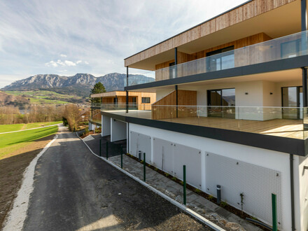 Neubauwohnung am Attersee mit großer Terrasse