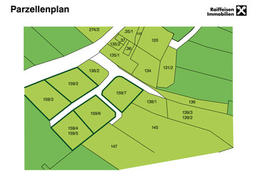 Parzellenplan Hammerriedl