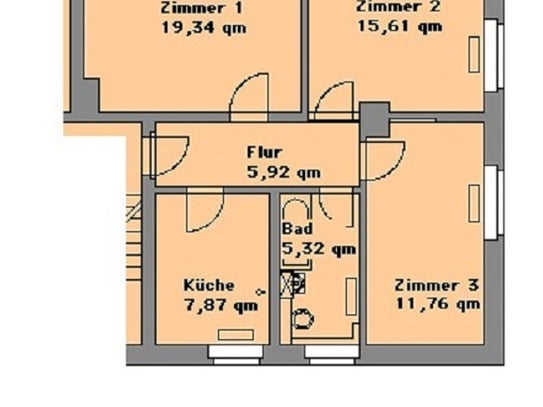 gemütliche 3-zimmer-Wohnung mit Balkon sucht neuen Mieter