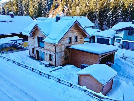 NEUWERTIGES HOLZHAUS IN NATURIDYLLE