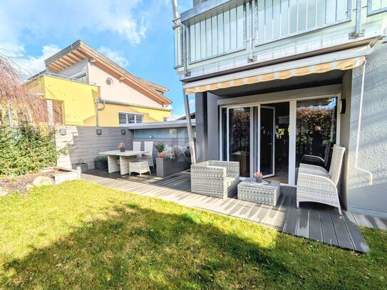 STADTNAH: TRAUMHAUS MIT GARTEN, 2 TERRASSEN & BALKON IN BERGIDYLLE