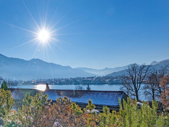 CHARMANTES APPARTEMENT MIT SEE- UND BERGBLICK, TEGERNSEE