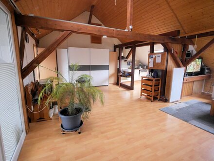 2 Zimmer Loftwohnung in Gnadental für max. 1 Person mit Schwedenofen als Heizung!
