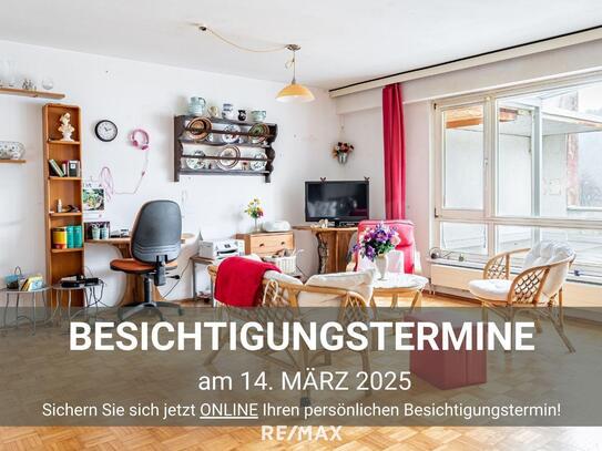 ***BIETERVERFAHREN*** Sanierungsbedürftige Dachterrassenwohnung in Puchenau