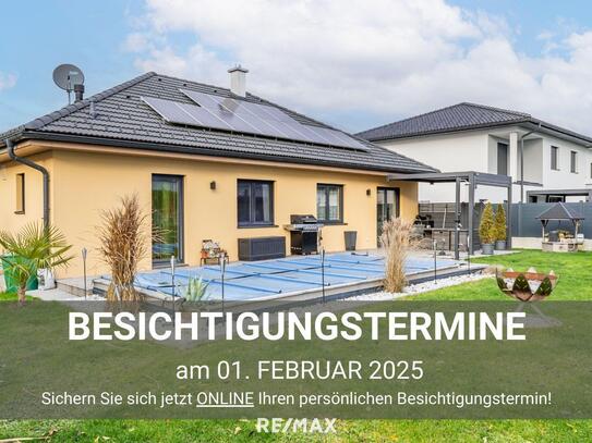 Gemütlicher Bungalow in Hörsching – Barrierefreies Wohnen in ruhiger Lage