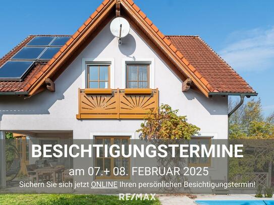 Idyllisches Einfamilienhaus mit Panoramablick und modernem Energiesystem