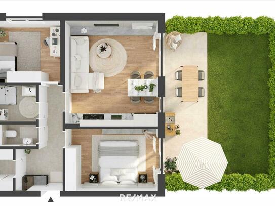 Neubau Erstbezug 1140 | 3 Zimmer | ca. 90 m² Terrasse & Garten | PROVISIONSFREI