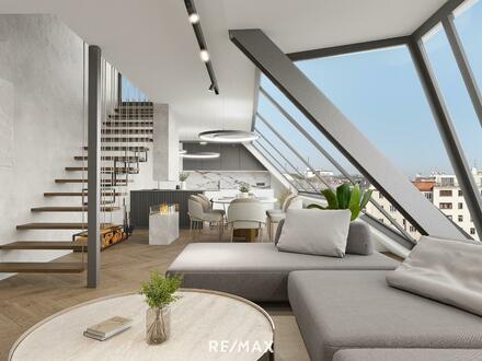 EXKLUSIVE 3-ZIMMER DACHGESCHOSSWOHNUNG MIT DACHTERRASSE UND TERRASSE | ERSTBEZUG