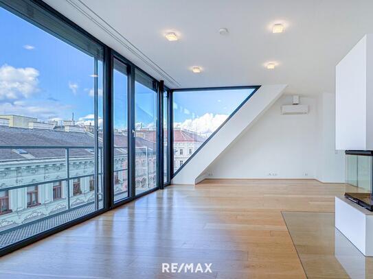 Traumhafte Penthouse-Wohnung mit Blick über Wien | 4 Zimmer | Terrasse