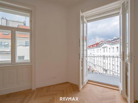 Mitten in der Josefstadt: Wunderschöner Altbau-ERSTBEZUG mit kleinem BALKON nach Generalsanierung (Top 16)