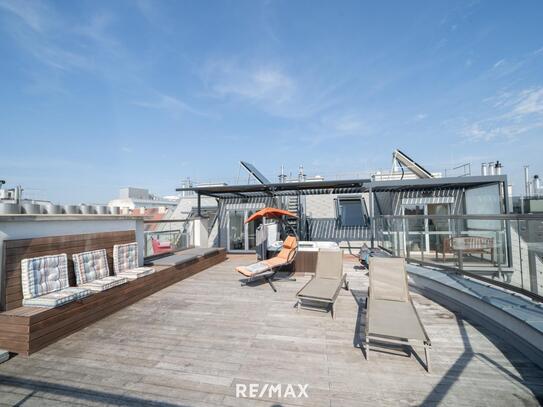 RARITAET - TOP-LAGE NAEHE 7. BEZIRK - DACHGESCHOSS - DACHTERRASSE ca. 40m²